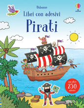 Lade das Bild in den Galerie-Viewer, Pirati - Libri con adesivi