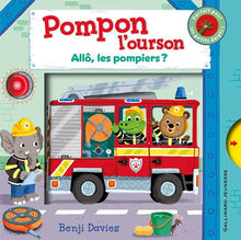Lade das Bild in den Galerie-Viewer, Pompon l'ourson : Allô, les pompiers?