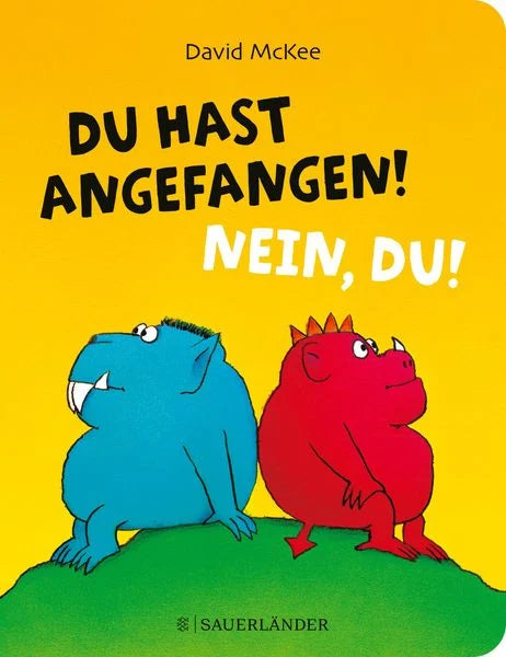 Du Hast Angefangen Nein Du Unterrichtsmaterialien Du hast angefangen! Nein, du! – Buchhandlung Bibliomagia