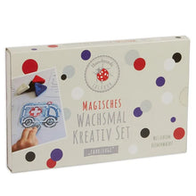 Lade das Bild in den Galerie-Viewer, Lulubug Wachsmal Kreativ-Set “Fahrzeuge”