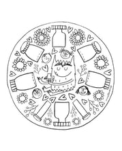 Lade das Bild in den Galerie-Viewer, El Monstruo de Colores. Mandalas