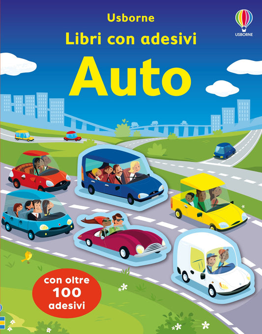 Auto - Libri con adesivi