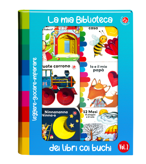 La mia biblioteca dei libri coi buchi