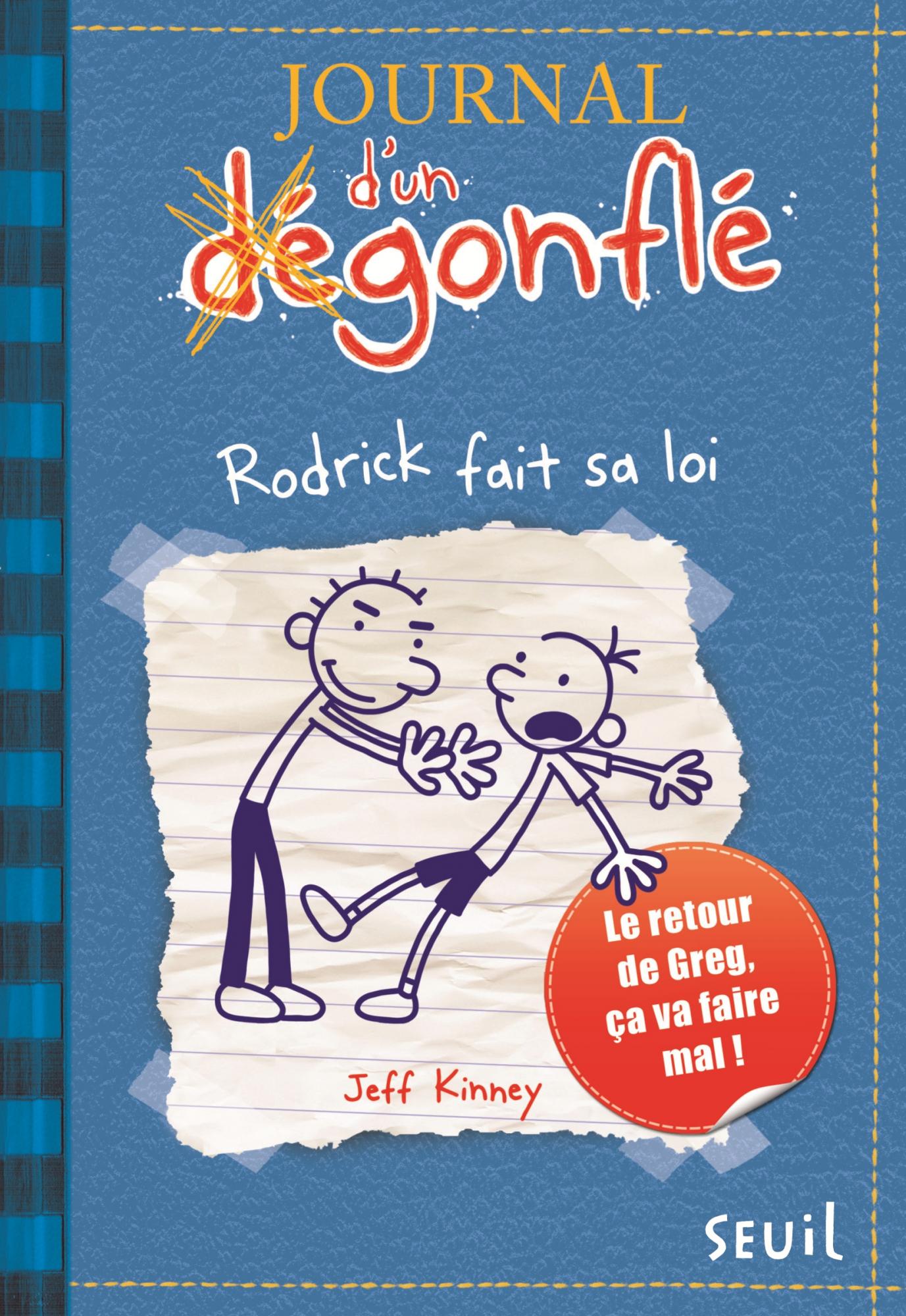 Rodrick fait sa loi Journal d'un dégonflé, tome 2