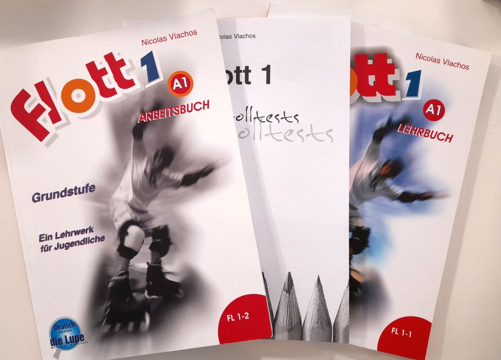 Set Flott 1 (Lehrbuch-Arbeitsbuch-Kontrolltests)