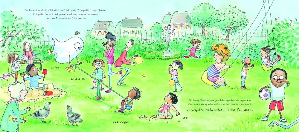 Trompette, le fantôme qui pète