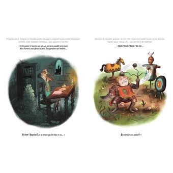 Une drôle d'histoire de princesse et de chevaliers