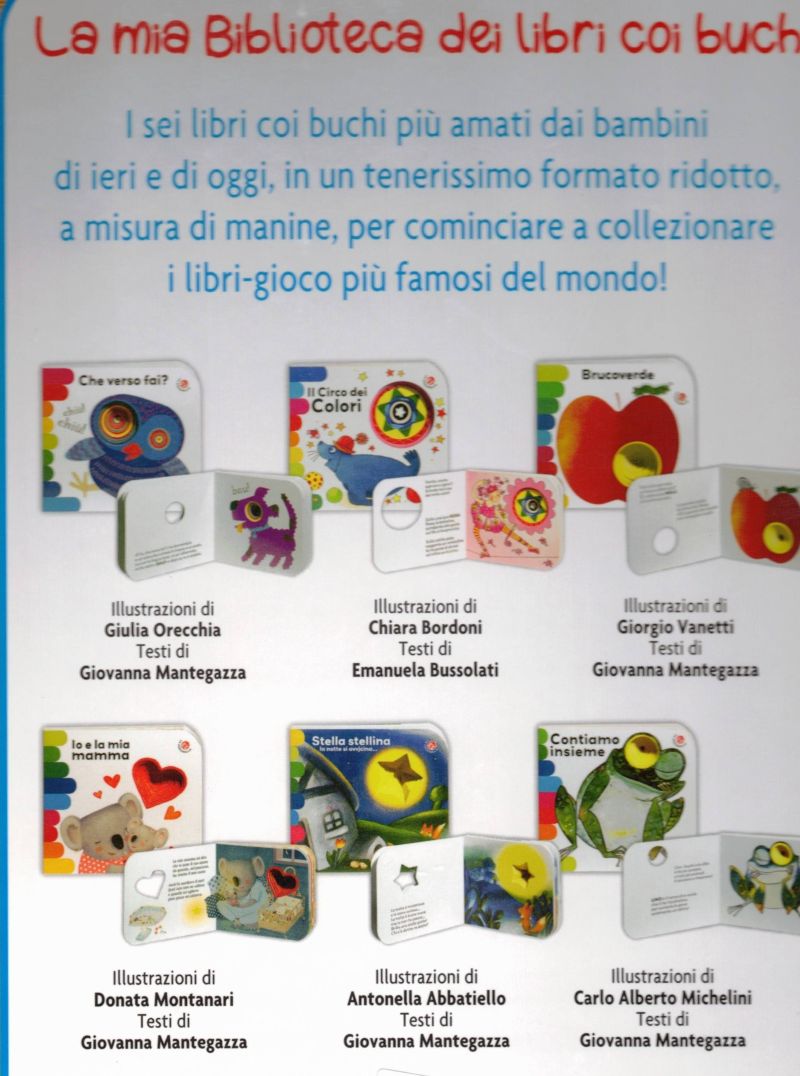 La mia biblioteca dei libri coi buchi