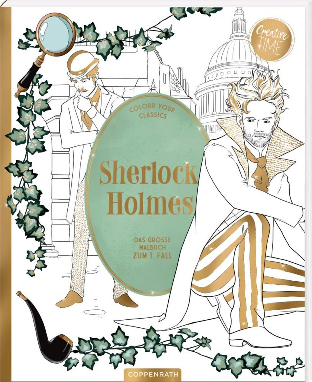 Sherlock Holmes - Das große Malbuch zum 1.Fall