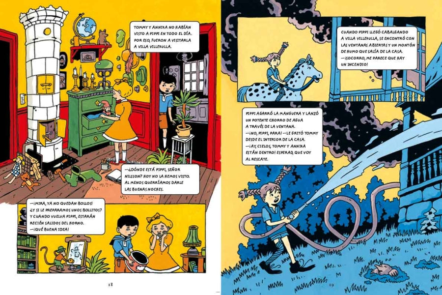 A la fuga con Pippi