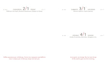 Lade das Bild in den Galerie-Viewer, ΗΜΕΡΟΛΟΓΙΟ 2026. ΜΕΡΕΣ ΜΕ ΝΟΗΜΑ / Meaningful Days
