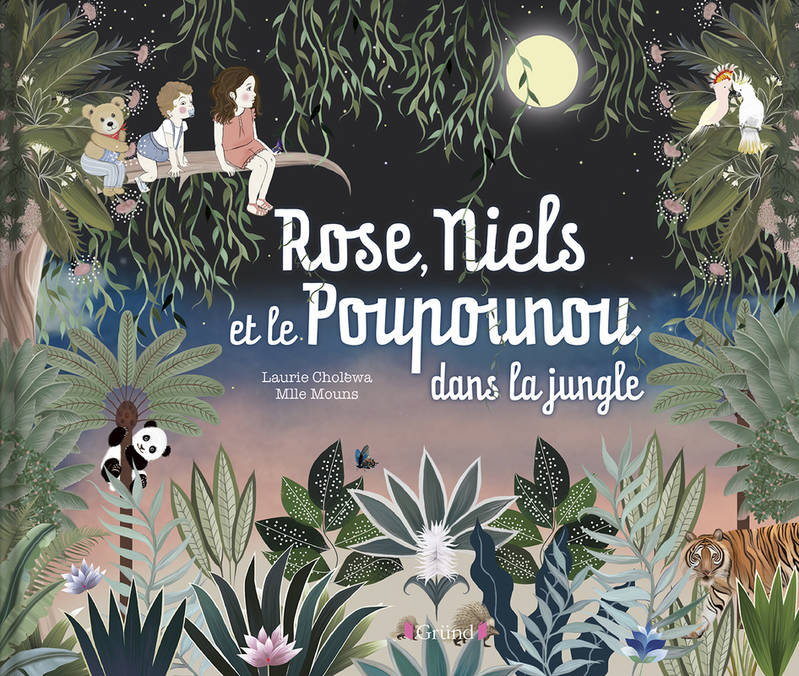 Rose, Niels et le Poupounou dans la jungle