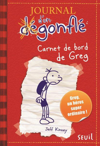 Cover-Carnet de bord de Greg Heffley