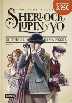 Cover-Sherlock, Lupin y yo. El trío de la dama negra
